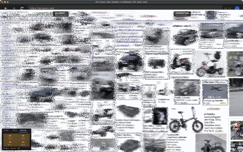 saliency vs congestion